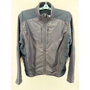 KUHL Spyfire Jacket 800 Fill Goose Down Men's Soft Shell Size XL Grey Menswear